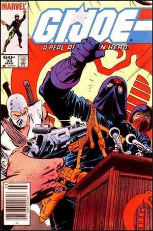 G.I. Joe: A Real American Hero issue 33-B Newsstand Cover