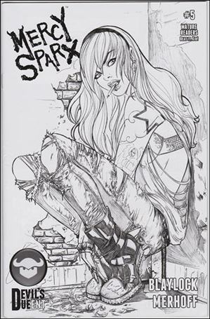 Mercy Sparx (2013) issue 5-D Jenevieve Broomall C2E2 Cover