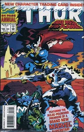 Thor Annual (1966) issue 18-B Polybagged w/ Trading Card