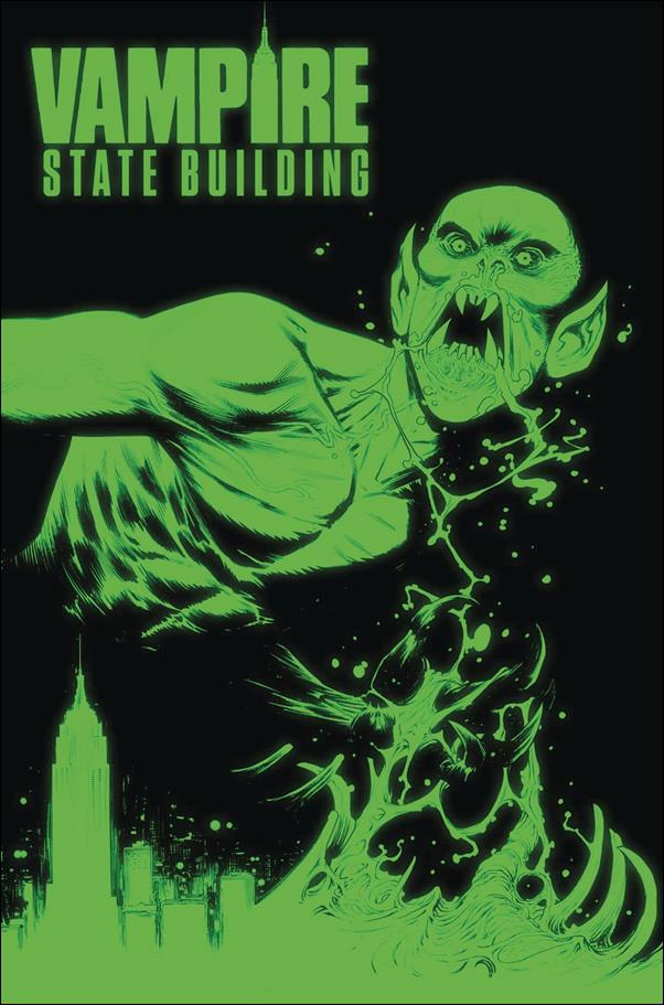 Vampire State Building issue 4-E Cliff Rathburn 1:10 Glow-in-the-Dark Cover