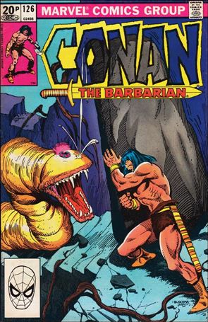 Conan the Barbarian (1970) issue 126-B UK Price Cover