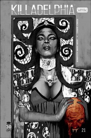 Killadelphia issue 21-C Jason Shawn Alexander Noir Edition Cover