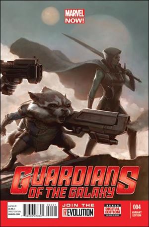Guardians of the Galaxy (2013) issue 4-B 1:25 Movie Cover
