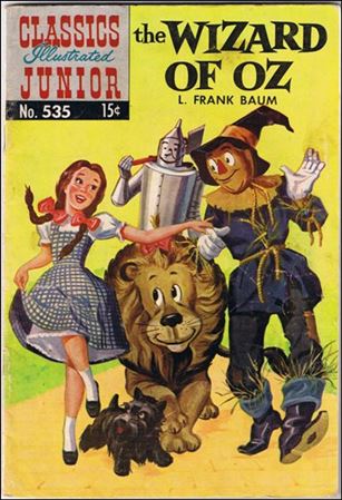 Classics Illustrated Junior issue 535-D HRN 571