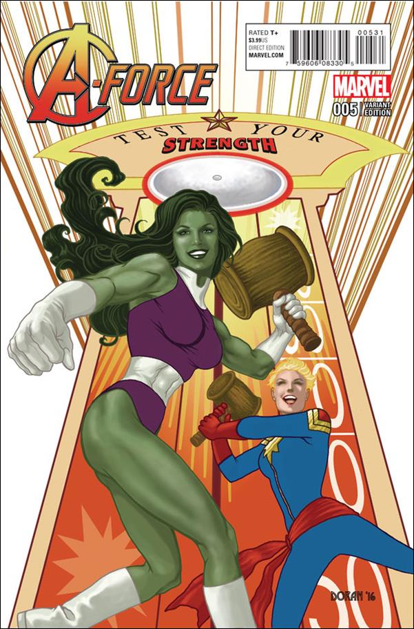 A-Force (2016) issue 5-B Colleen Doran 1:15 Classic Cover