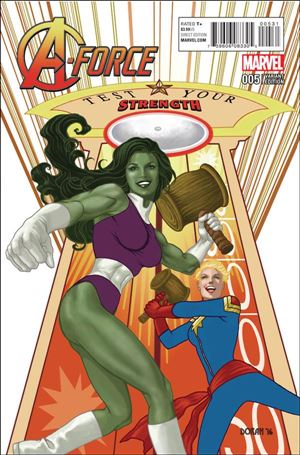 A-Force (2016) issue 5-B Colleen Doran 1:15 Classic Cover