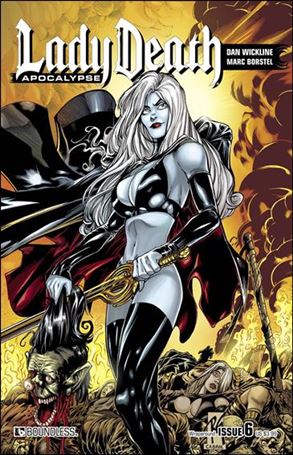 Lady Death: Apocalypse issue 6-B Wraparound Cover