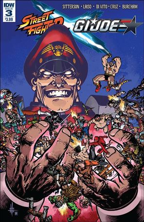 Street Fighter x G.I. Joe issue 3 Zach Howard Cover