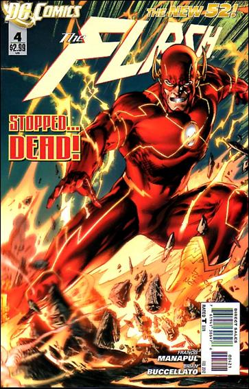 Flash (2011) issue 4-B Eric Basaldua Cover