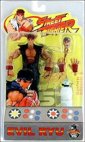 Street Fighter (Round 1) figure 3-C Evil Ryu (Black - Internet Exclusive)