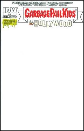 Garbage Pail Kids: Go Hollywood issue One-Shot-B Blank Cover