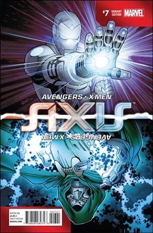 Avengers & X-Men: AXIS issue 7-C Greg Land 1:100 Inversion Cover