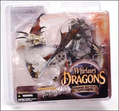 McFarlane's Dragons: Quest for the Lost King figure 2 Fire Dragon Clan