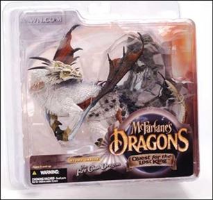 McFarlane's Dragons: Quest for the Lost King figure 2 Fire Dragon Clan