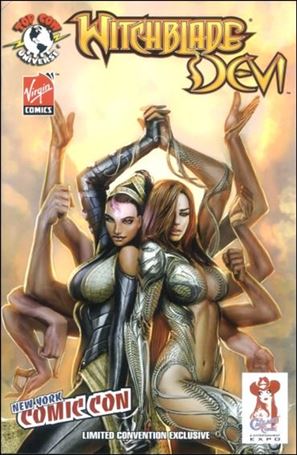 Witchblade/Devi issue 1-C Calgary Comic Expo / New York Comic Con Cover