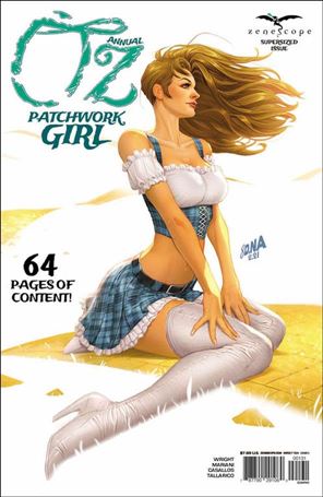 Oz Annual: Patchwork Girl issue nn-C David Nakayama Cover