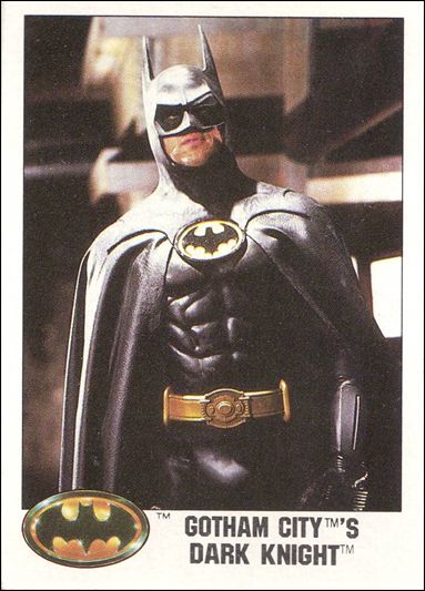 Batman: Series 1 (Base Set) card 19 Gotham City's Dark Knight