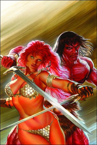 Red Sonja / Conan issue 1-G Alex Ross Signed Virgin Cover