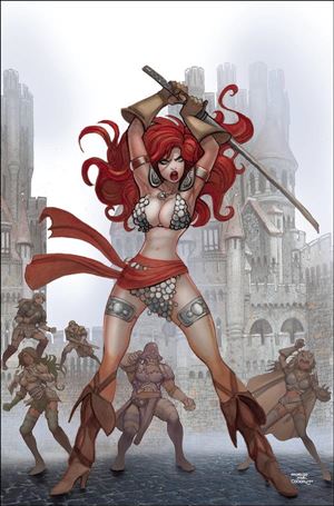 Red Sonja: Death and the Devil issue 4-J 25 Copy Virgin Cover by Moritat
