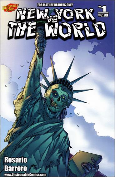 New York Versus the World issue 1-B Statue of Liberty Cover