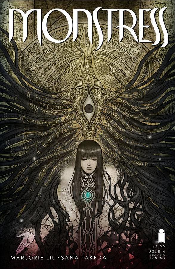 Monstress issue 4-B 2nd Printing Cover