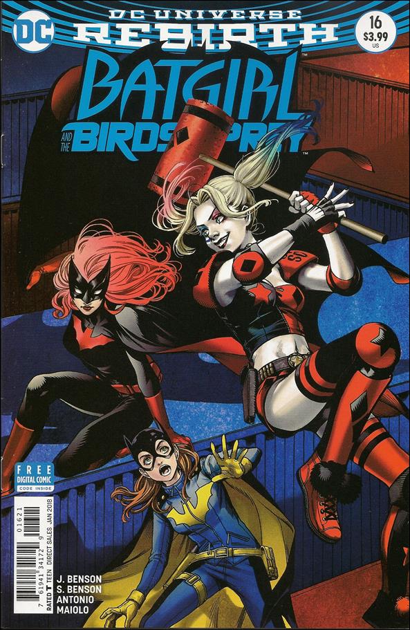 Batgirl & The Birds of Prey issue 16-B Kamome Shirahama Cover