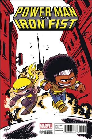 Power Man and Iron Fist (2016)  issue 1-E Skottie Young Baby Cover