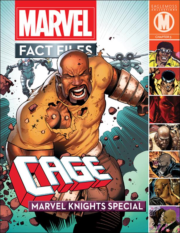 Marvel Fact Files Marvel Knights Special  issue 5 Luke Cage