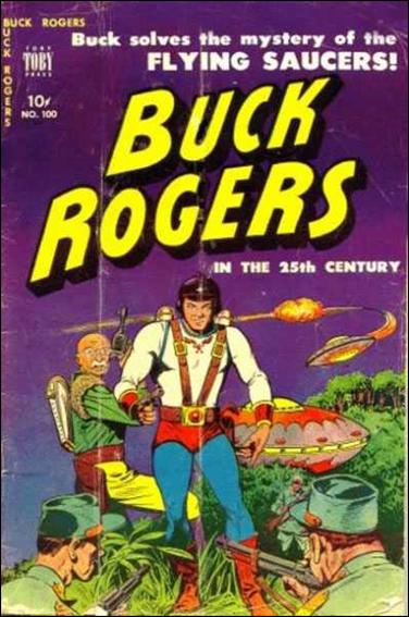 Buck Rogers (1951) issue 7 #100 on Cover