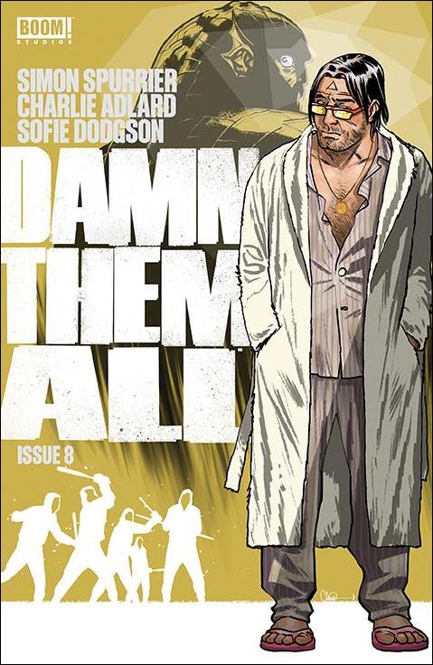 Damn Them All issue 8 Charlie Adlard Cover