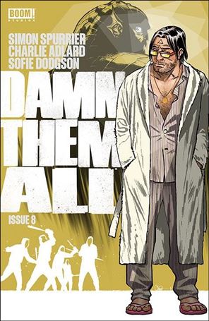 Damn Them All issue 8 Charlie Adlard Cover