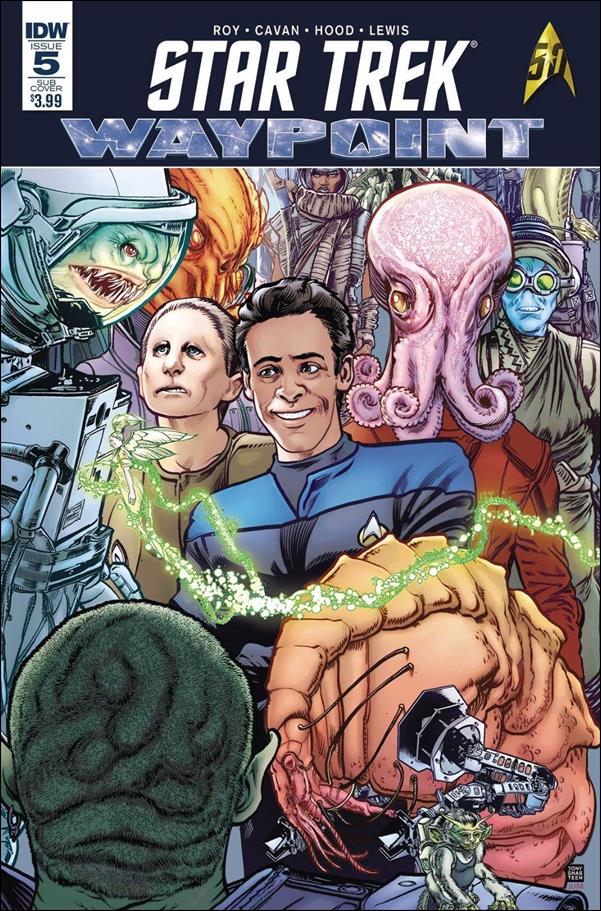 Star Trek: Waypoint issue 5-B Tony Shasteen Cover