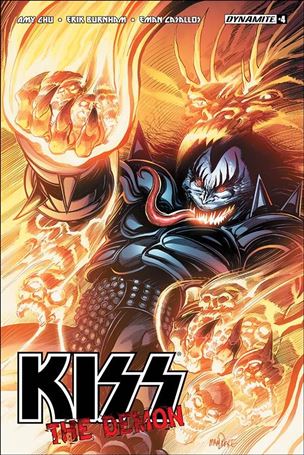 KISS: The Demon issue 4-B Tom Mandrake Cover