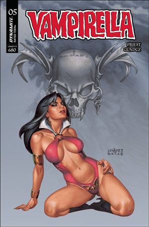 Vampirella (2025) issue 5-C Joseph Michael Linsner Cover