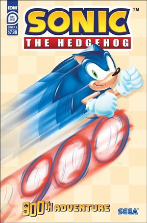 Sonic the Hedgehog: 900th Adventure Cover Image 1
