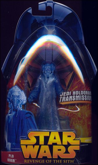 Star Wars: Revenge of the Sith 3 3/4" Basic Action Figures figure 66 Plo Koon (Jedi Hologram Transmission)