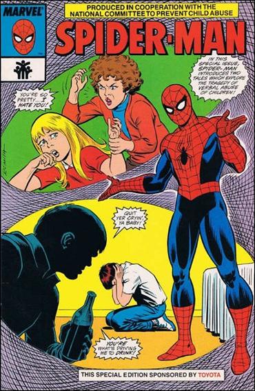 Spider-Man: NCPCA Giveaway issue 1-E Toyota Cover