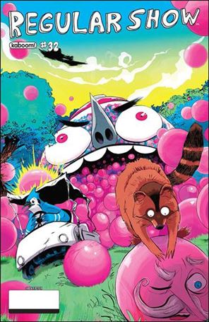 Regular Show issue 32-B Ryan Inzana Cover