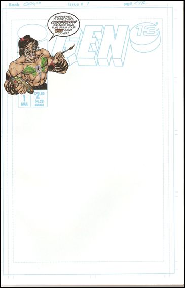 Gen13 (1995) issue 1-M J. Scott Campbell "Do it Yourself Cover" Cover