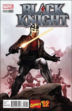 Black Knight (2016) issue 2-B Steve Epting 1:20 Marvel '92 Cover