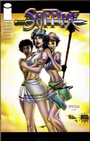 Saffire issue 1-B Matt Broome Cover