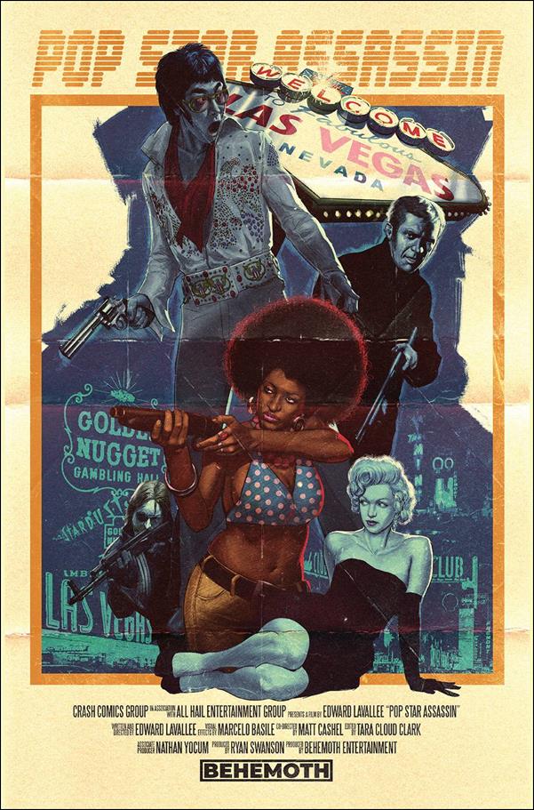 Pop Star Assassin issue 1-B Marcelo Basile Yellow Cover