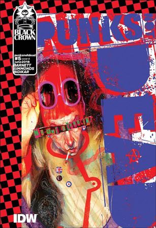 Punks Not Dead issue 5 Martin Simmonds Cover