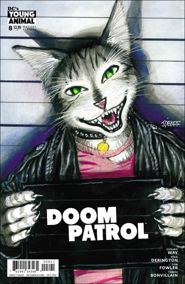 Doom Patrol (2016) issue 8-B James O'Barr Cover
