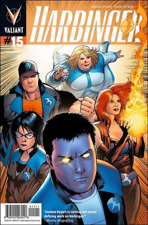 Harbinger (2012) issue 15 Barry Kitson Cover