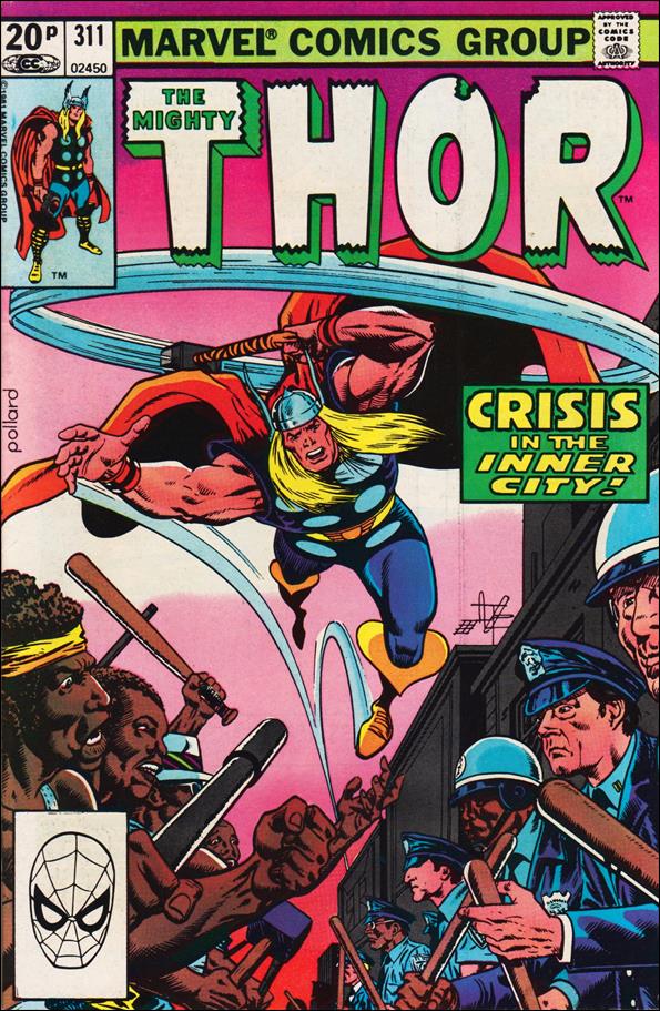 Thor (1966) issue 311-B UK Price Cover