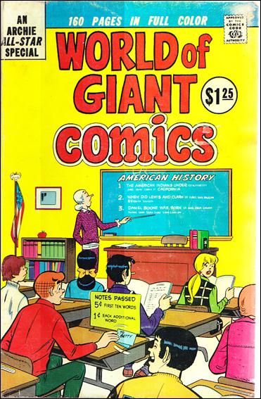 World of Giant Comics issue 1-B $1.25 Cover