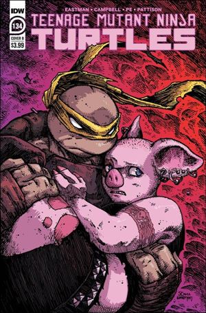Teenage Mutant Ninja Turtles (2011) issue 134-B Kevin Eastman Cover