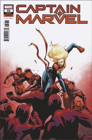 Captain Marvel (2019) issue 32-B Lee Garbett Cover