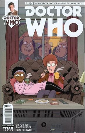Doctor Who: The Eleventh Doctor Year Two issue 3-C Marc Ellerby Cover